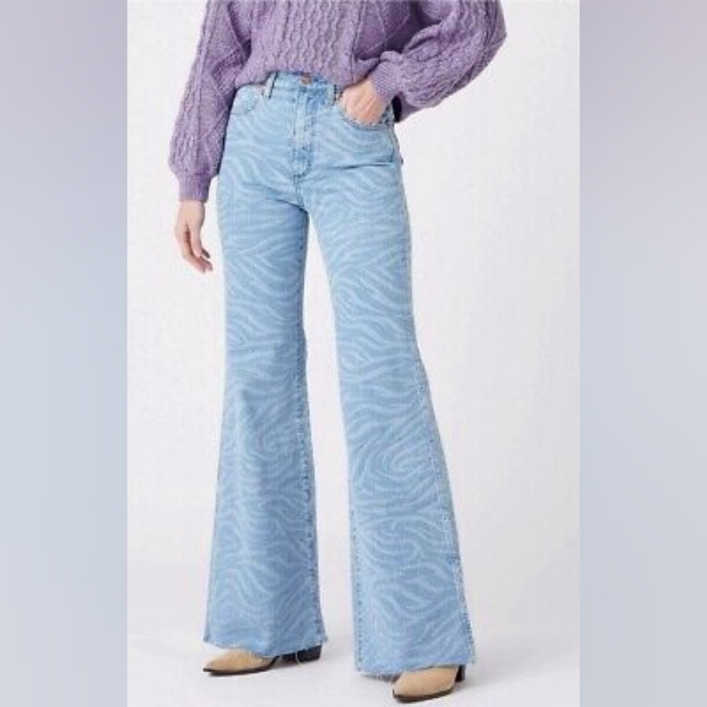 Wrangler Light Blue Flare Jeans